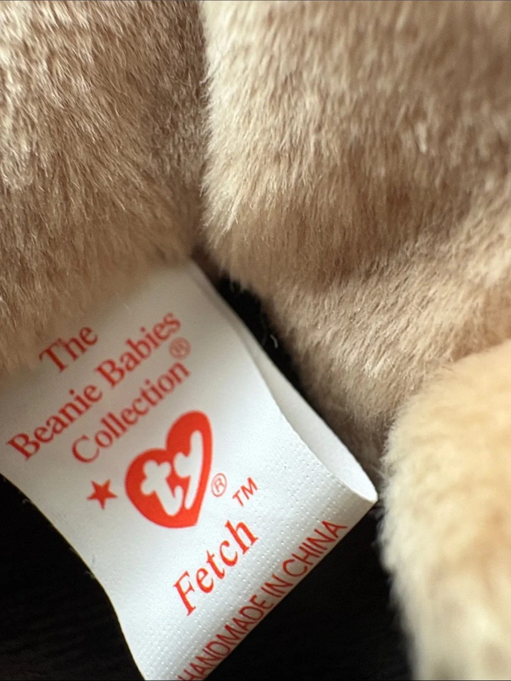 Ty Beanie Babies Plush Dog Set - Brown, Tan, White, Black